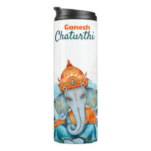 Garrafa Térmica Ganesh Chaturthi