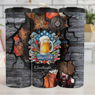 Garrafa Térmica Garagem das ferramentas de cerveja Pai Life