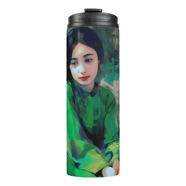 Garrafa Térmica Garota Sonhadora (Frente)