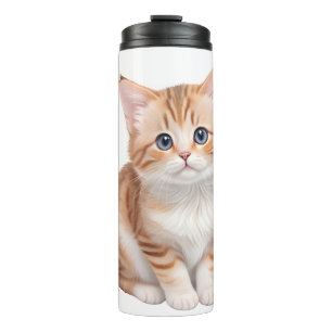 Garrafa Térmica Gatinho Bebê Adorável