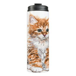 Garrafa Térmica Gatinho bonito