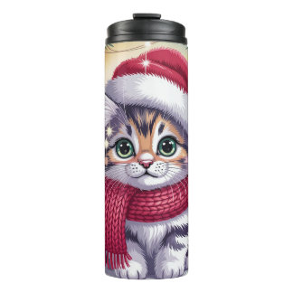 Garrafa Térmica Gatinho Santa Baby