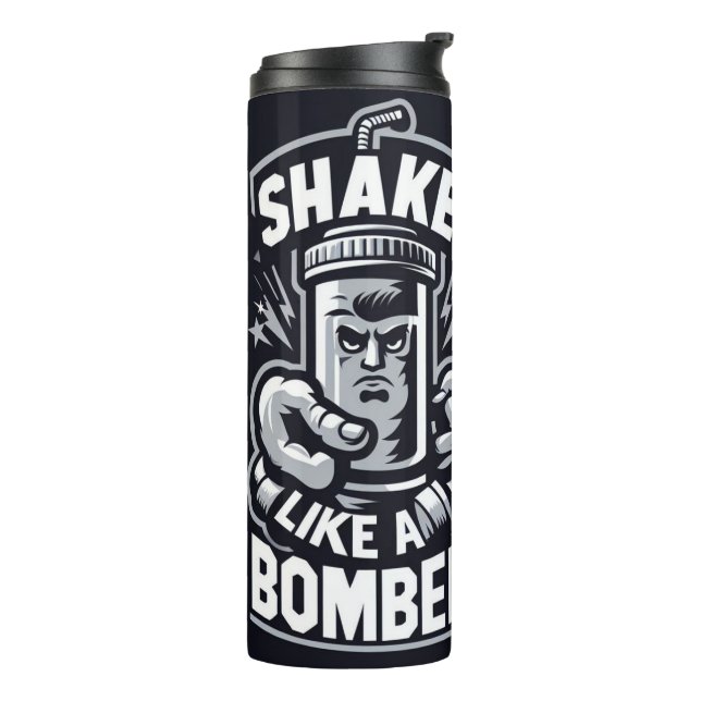 Garrafa Térmica Gato de Gato Mug para Proteínas (Giro à esquerda)