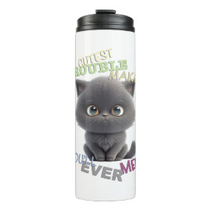 Garrafa Térmica Gato Gatinho Cuttest Troubleshoot Maker Uma Divers