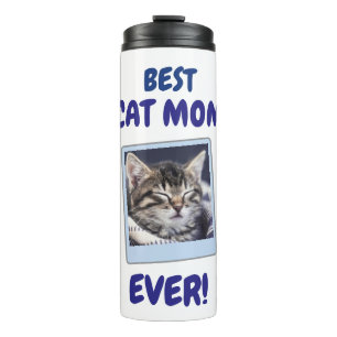 GARRAFA TÉRMICA GATO MÃE MÃE SEMPRE PET AMOR DIA DAS MÃES CÃO PERS