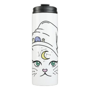 Garrafa Térmica Gato Místico