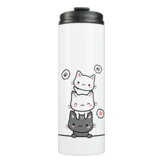 Garrafa Térmica gato ohh