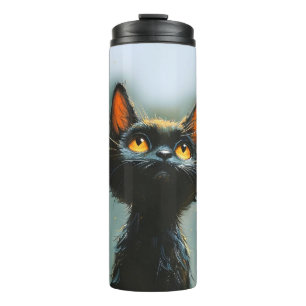 Garrafa Térmica Gato Preto Enfeitiçado
