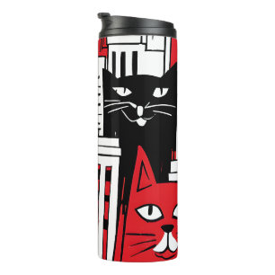 Garrafa Térmica Gatos em Nova York