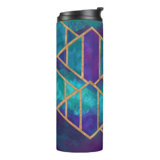 Garrafa Térmica Geométrico Pintado