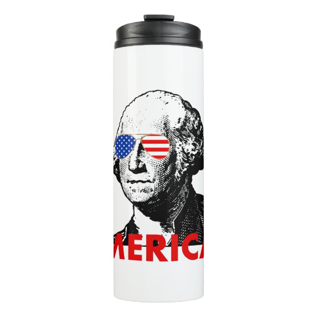 Garrafa Térmica george washington eua (Frente)