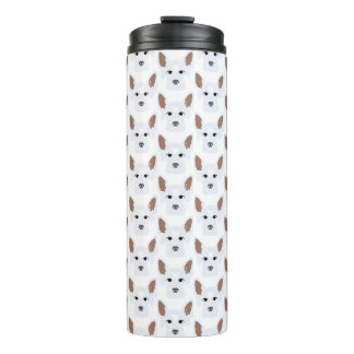 Garrafa Térmica German shepherd brancos no Tumbler