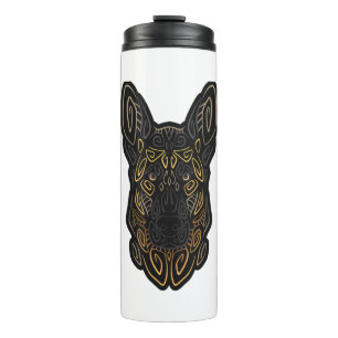 Garrafa Térmica German shepherd Design german shepherd Dog O