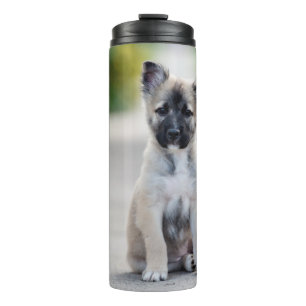 Garrafa Térmica German shepherd no caminho