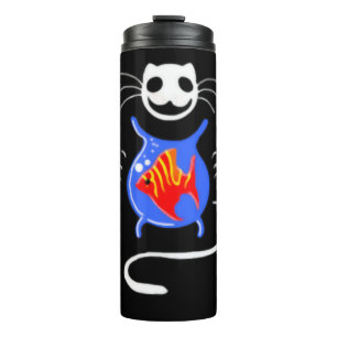 Garrafa Térmica Ghost Kitty Thermal Tumbler
