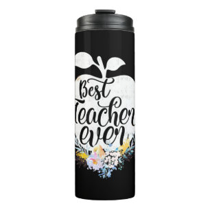 Garrafa Térmica Gifts Teacher   Best Teacher Flower Ever