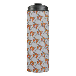Garrafa Térmica Ginger and White cat Thermal Tumbler