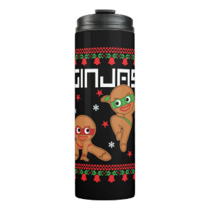 Garrafa Térmica Ginjas Ugly Christmas Sweater