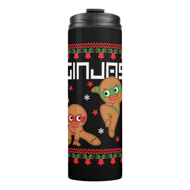Garrafa Térmica Ginjas Ugly Christmas Sweater (Frente)