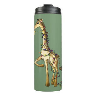 Garrafa Térmica Girafa brilhante