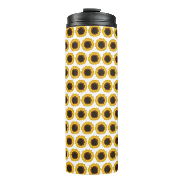 Garrafa Térmica Girassóis personalizáveis (Frente)