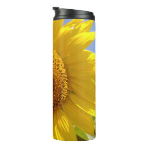 Garrafa Térmica Girassol Amarelo