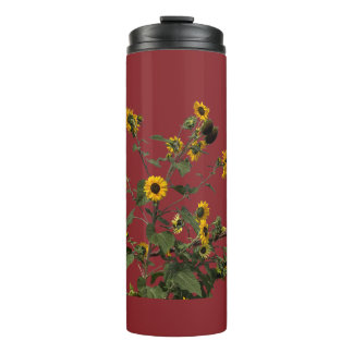 Garrafa Térmica Girassol Amarelo Vibrante