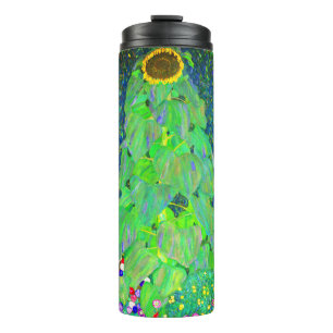 Garrafa Térmica Girassol de Gustav Klimt
