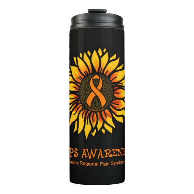 Garrafa Térmica Girassol... Tumbler Térmico CRPS (Frente)