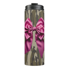 Garrafa Térmica Girls Camo Pink Ribbon Arco Bottomland Camo