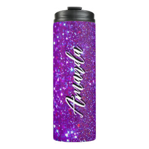 Garrafa Térmica Glitter Brilhante Puro e Puro Único