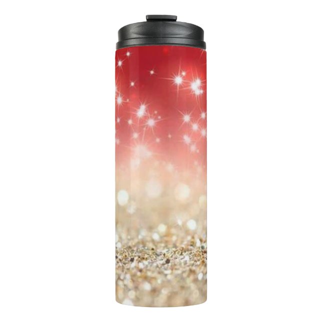 Garrafa Térmica Glitter e Sparkles (Frente)