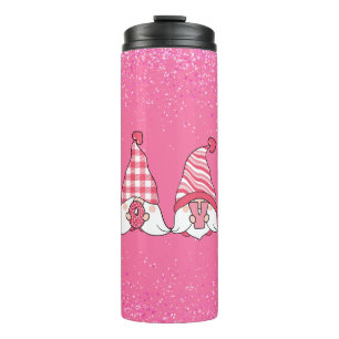 Garrafa Térmica Glitter Gnome Love