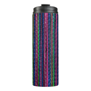 Garrafa Térmica Glitz e Gelam Sparkly Stripes