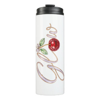 Garrafa Térmica Glow Cherry – Glam Thermal Tumbler
