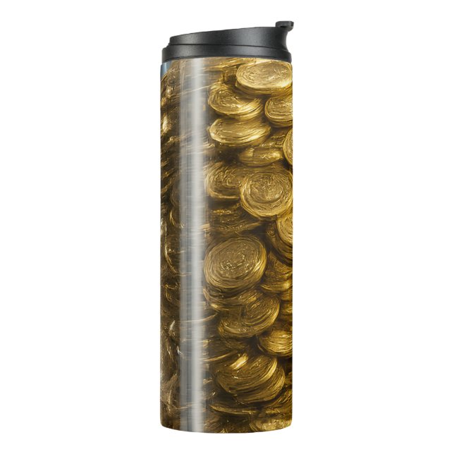 Garrafa Térmica Gold Bottle (Giro à esquerda)