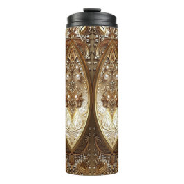 Garrafa Térmica Golden Ornate Thermal Tumbler