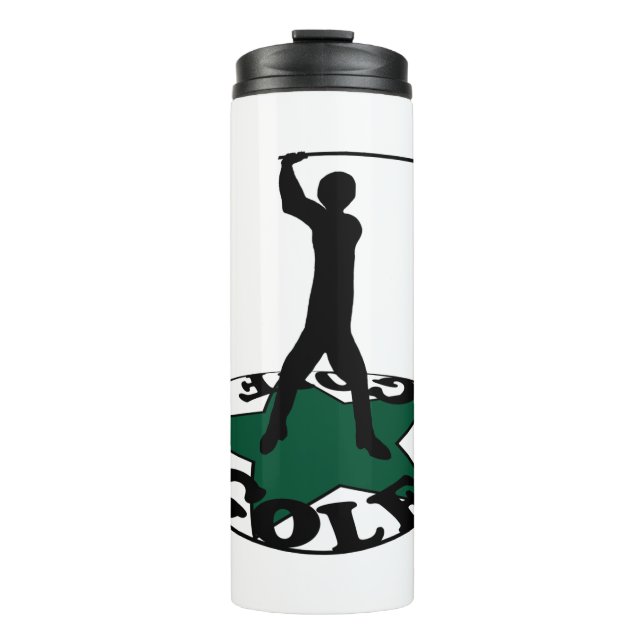 Garrafa Térmica Golfe - um jogo maravilhoso (Frente)