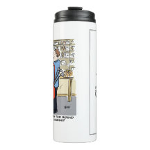 Golfer Postman Adora Cartoon de Golfe Tumbler Térm
