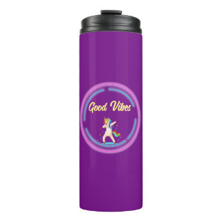 Garrafa Térmica Good Vibes Unicorn