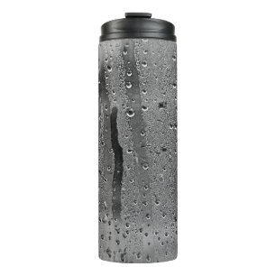 Garrafa Térmica Gotas de chuva na janela