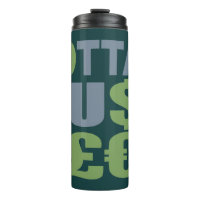GOTTA HUSTLE / HU$T£ nome personalizado tumbler