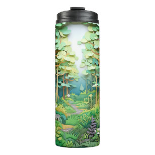Garrafa Térmica Graceful Deer by Stream - Nature
