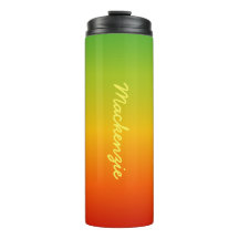 Gradiente Tropical Vermelho Amarelo Verde com o Se