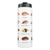 Gráfico de Sushi de Aquarela