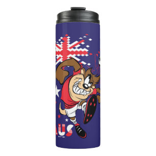Garrafa Térmica Gráficos de Futebol da TAZ™ Team Austrália