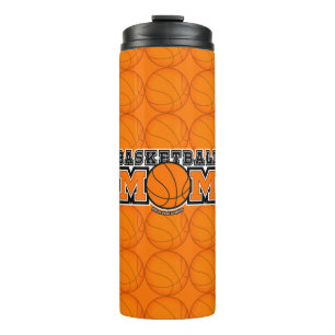 Garrafa Térmica Gráficos Loucos de Mãe de Basquete
