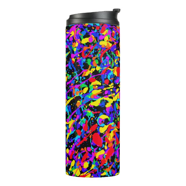 Garrafa Térmica Grande Splatter - Tumbler Térmico (Giro à esquerda)