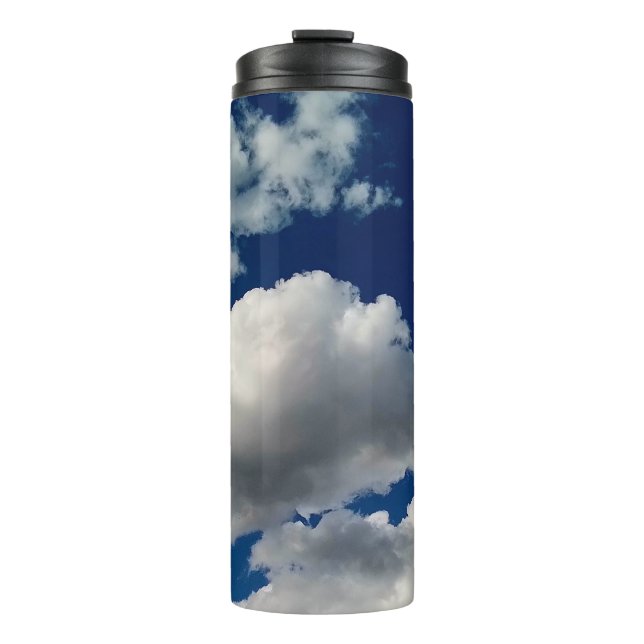 Garrafa Térmica Grandes nuvens macios (Frente)