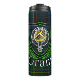 Garrafa Térmica Grant Scottish Clan Tartan & Crest
